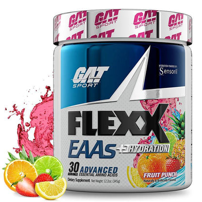 Gat Sport Flexx EAAs + Hydration Essential Amino Acids 30 Servings